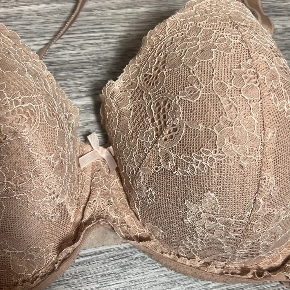 Victoria’s Secret Dream Angels Lined Demi Lace Bra 34DDD 34F
